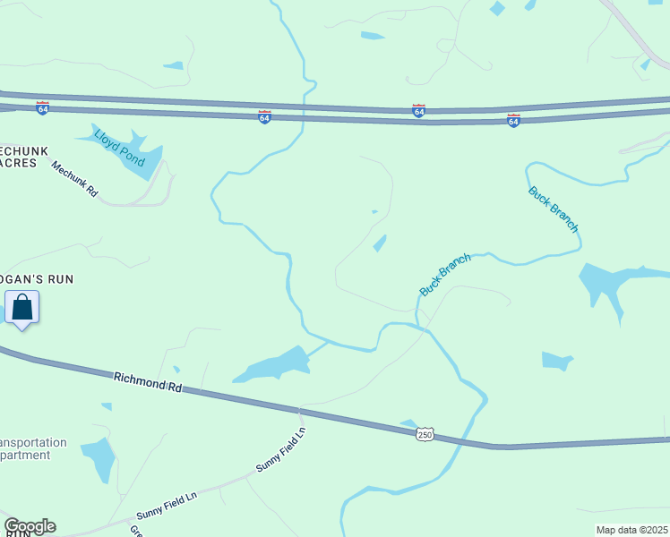 map of restaurants, bars, coffee shops, grocery stores, and more near 271 Starling Drive in Keswick