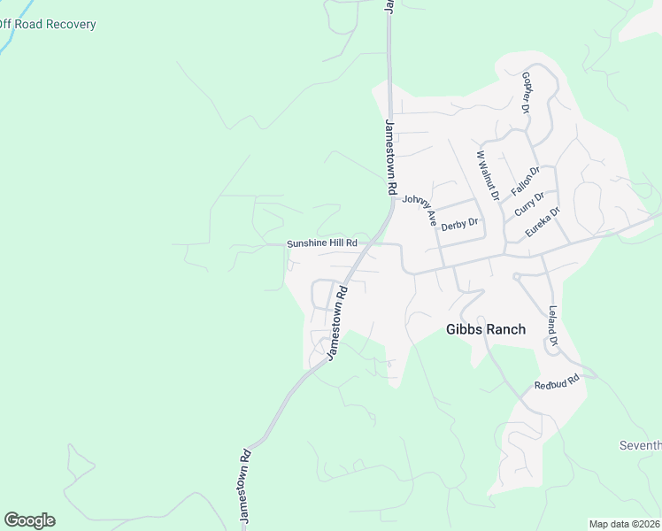 map of restaurants, bars, coffee shops, grocery stores, and more near 20264 Stanislaus Drive in Sonora