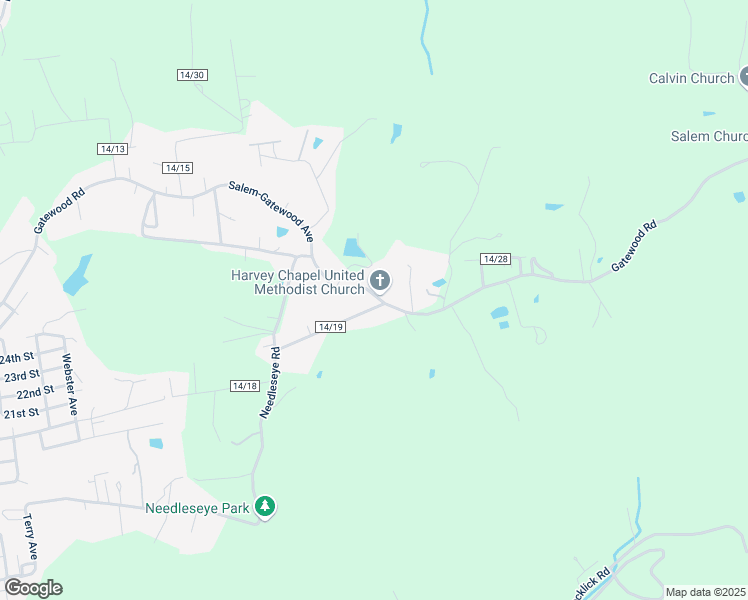 map of restaurants, bars, coffee shops, grocery stores, and more near 0 County Route 14/19 in Fayetteville