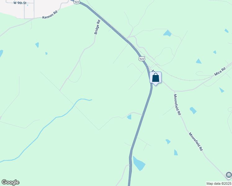 map of restaurants, bars, coffee shops, grocery stores, and more near 2379 Pendleton Road in Mineral