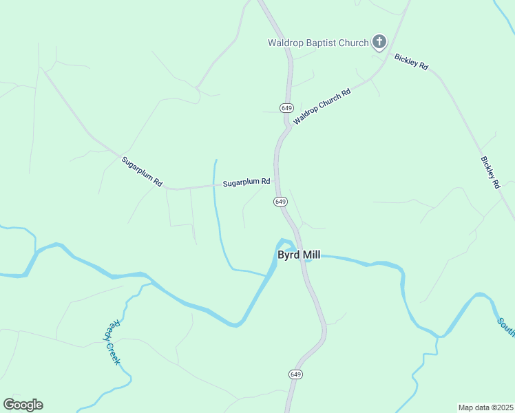 map of restaurants, bars, coffee shops, grocery stores, and more near 97 Byrd Point Lane in Louisa