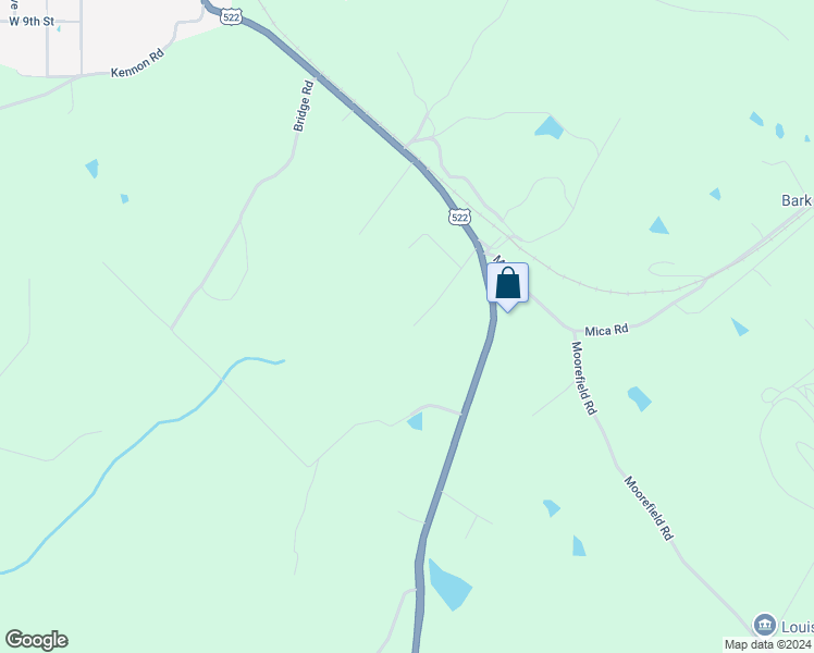 map of restaurants, bars, coffee shops, grocery stores, and more near 2379 Pendleton Road in Mineral