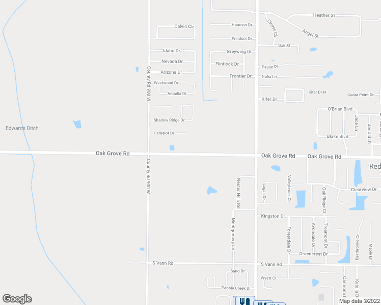 map of restaurants, bars, coffee shops, grocery stores, and more near 8700 Oak Grove Road in Newburgh