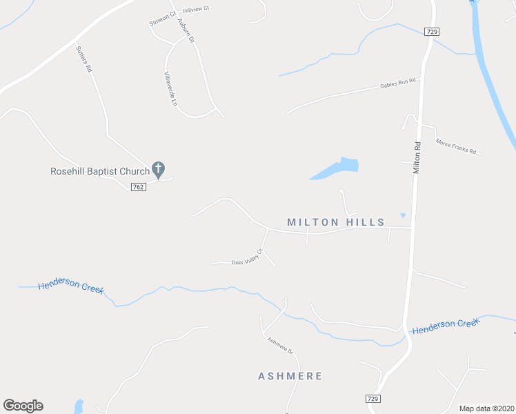map of restaurants, bars, coffee shops, grocery stores, and more near 2560 Milton Hills Drive in Charlottesville