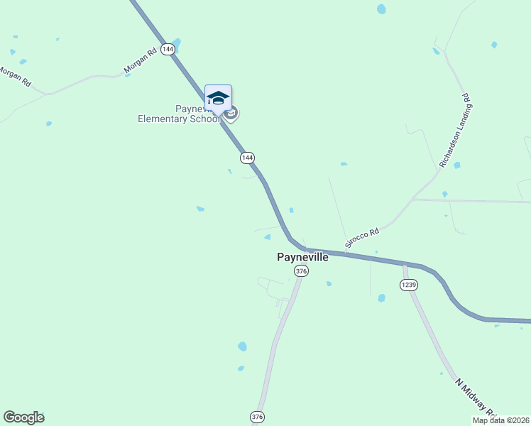map of restaurants, bars, coffee shops, grocery stores, and more near Payneville Road in Payneville