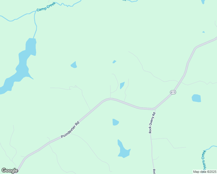 map of restaurants, bars, coffee shops, grocery stores, and more near 2887 Poindexter Road in Louisa
