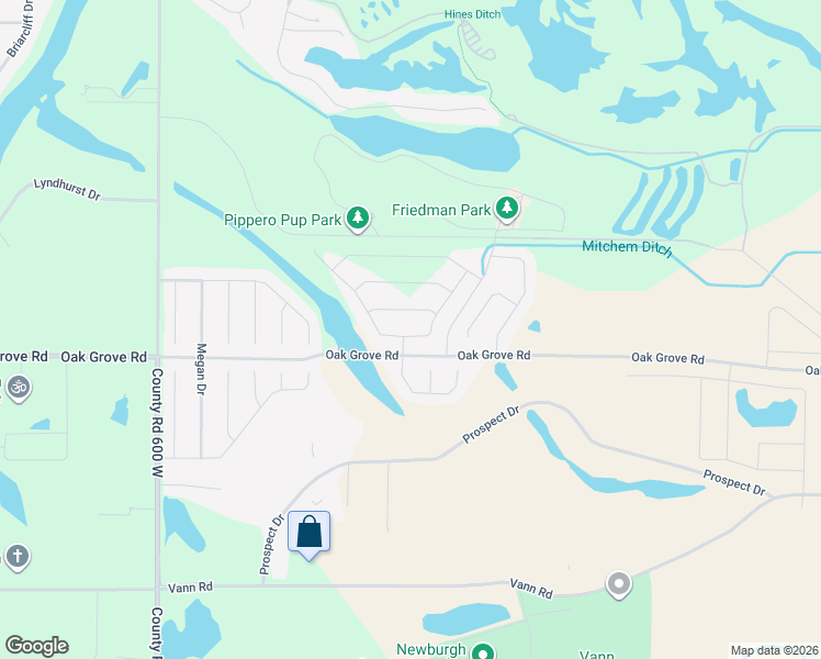 map of restaurants, bars, coffee shops, grocery stores, and more near Belmont Drive in Newburgh