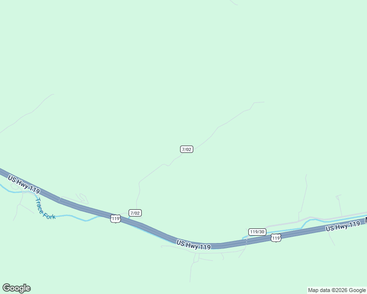 map of restaurants, bars, coffee shops, grocery stores, and more near 1054 Hurricane Branch Road in Chapmanville