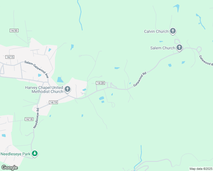 map of restaurants, bars, coffee shops, grocery stores, and more near 33 Knottingham Village Road in Fayetteville
