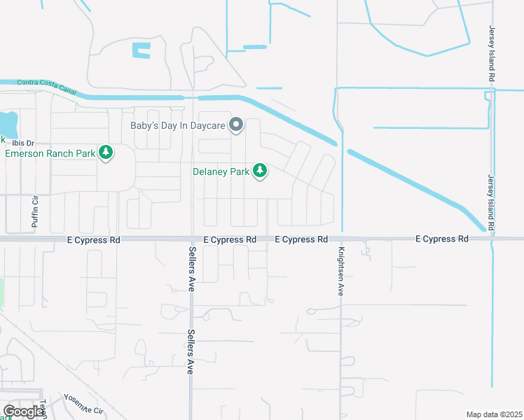 map of restaurants, bars, coffee shops, grocery stores, and more near 734 Shullsburg Way in Oakley