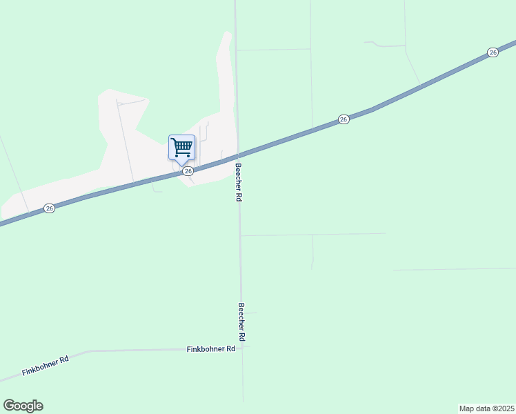 map of restaurants, bars, coffee shops, grocery stores, and more near 2158 Beecher Road in Stockton