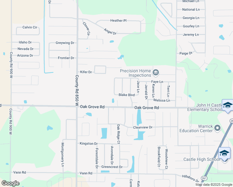 map of restaurants, bars, coffee shops, grocery stores, and more near 2904 O'Hunter Avenue in Newburgh