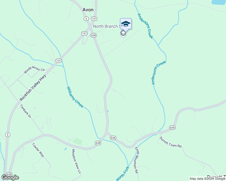map of restaurants, bars, coffee shops, grocery stores, and more near 1420 Avon Road in Afton