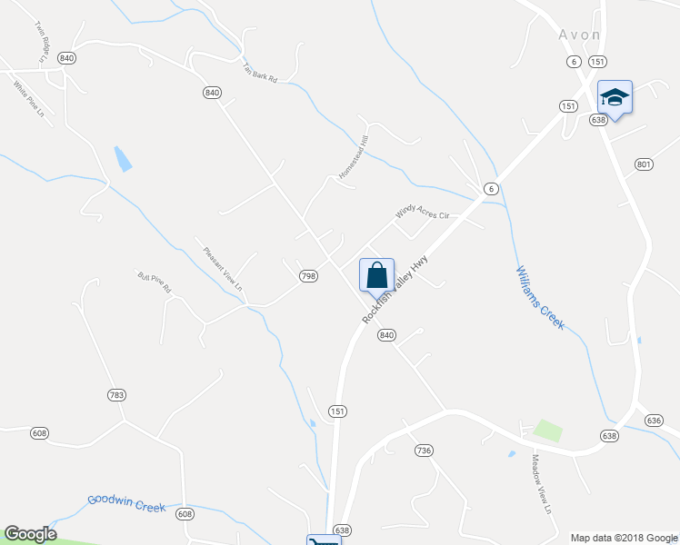 map of restaurants, bars, coffee shops, grocery stores, and more near 453 Tanbark Dr in Afton