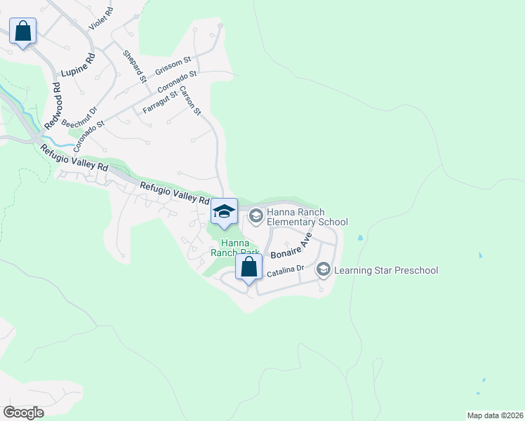 map of restaurants, bars, coffee shops, grocery stores, and more near 103 Grenadine Way in Hercules