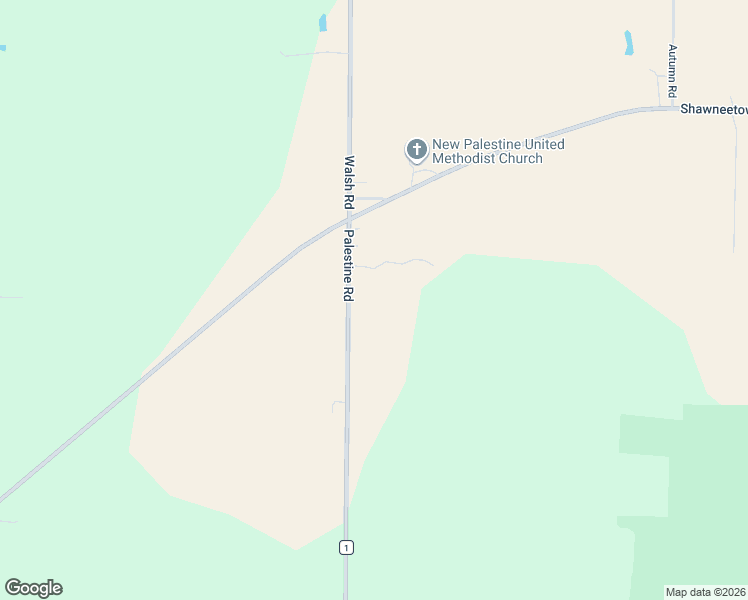 map of restaurants, bars, coffee shops, grocery stores, and more near 5108 Palestine Road in Chester