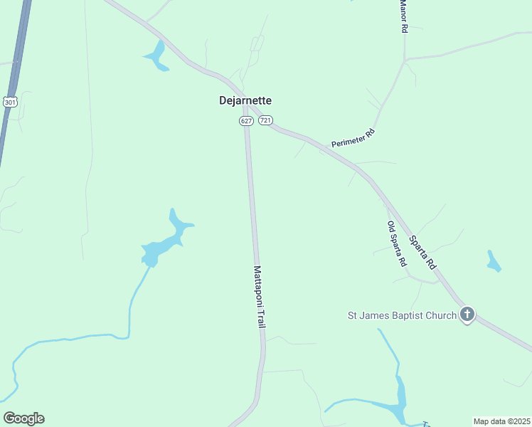 map of restaurants, bars, coffee shops, grocery stores, and more near 18661 Mattaponi Trail in Caroline County