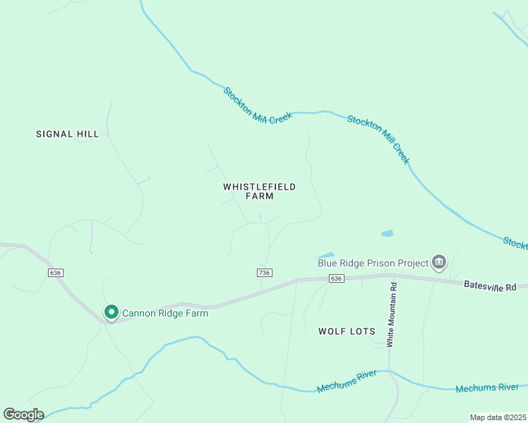map of restaurants, bars, coffee shops, grocery stores, and more near 1553 Pughs Store Road in Afton