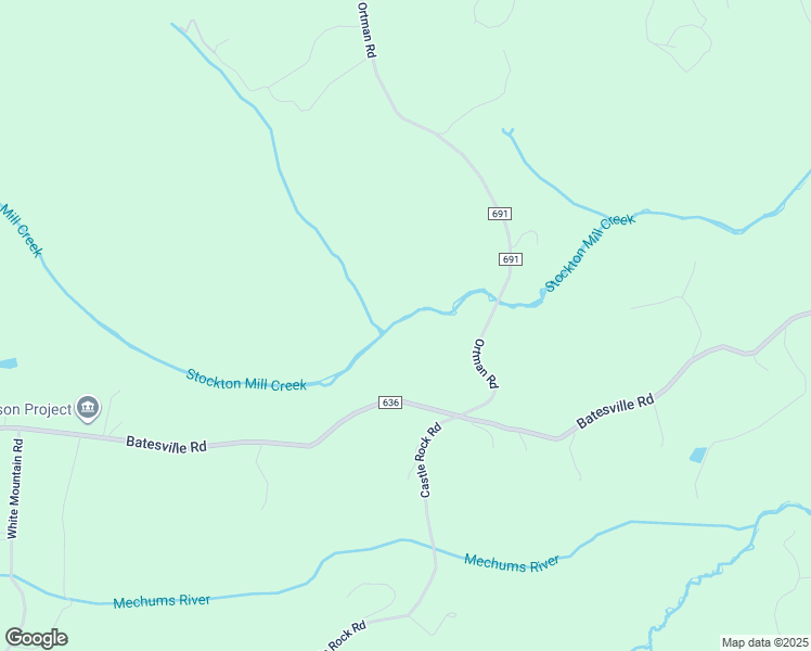 map of restaurants, bars, coffee shops, grocery stores, and more near 7546 Batesville Road in Afton