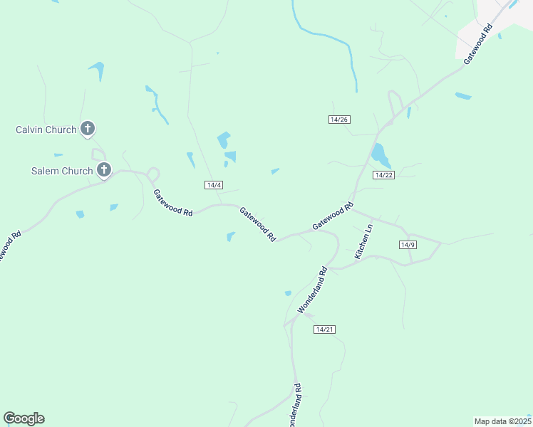 map of restaurants, bars, coffee shops, grocery stores, and more near 3575 Gatewood Road in Fayetteville