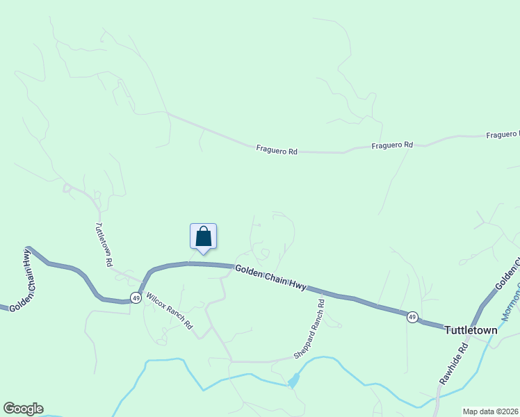 map of restaurants, bars, coffee shops, grocery stores, and more near 20505 Sapphire Ridge Road in Sonora