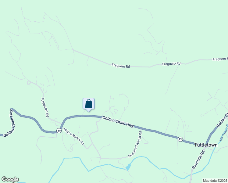 map of restaurants, bars, coffee shops, grocery stores, and more near 20505 Sapphire Ridge Rd in Sonora