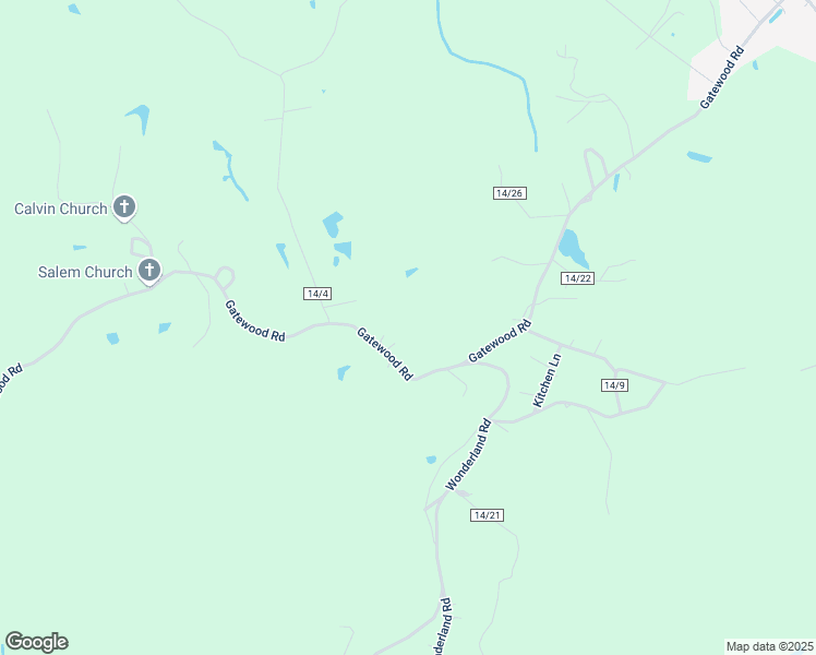 map of restaurants, bars, coffee shops, grocery stores, and more near 3575 Gatewood Road in Fayetteville
