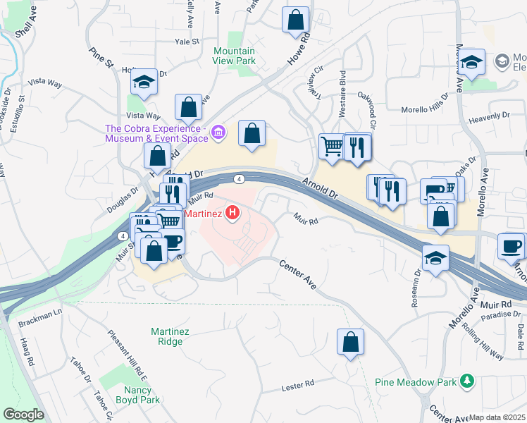 101 Muir Road, Martinez CA Walk Score