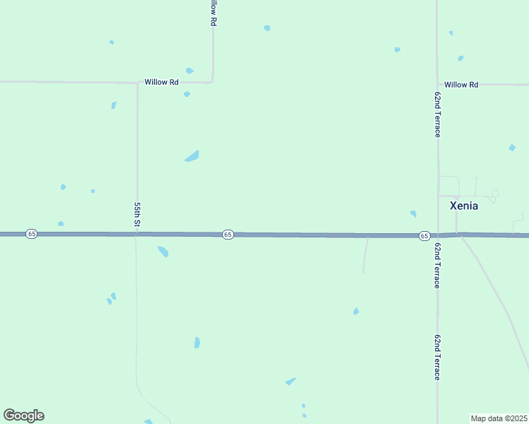 map of restaurants, bars, coffee shops, grocery stores, and more near in Xenia