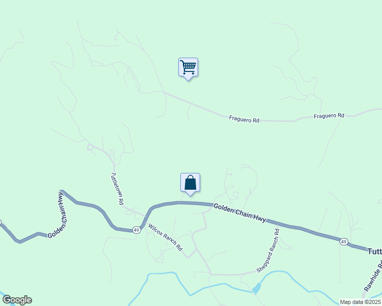 map of restaurants, bars, coffee shops, grocery stores, and more near 8697 Fraguero Road in Sonora