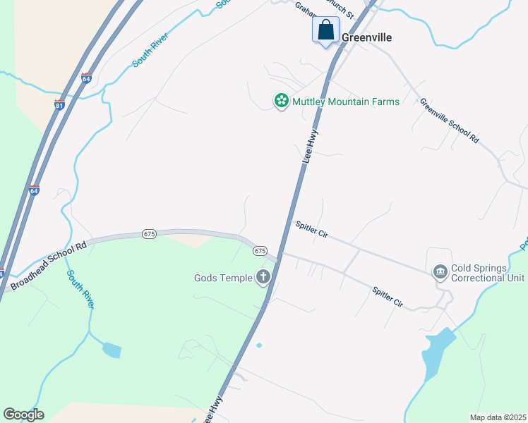 map of restaurants, bars, coffee shops, grocery stores, and more near 4377 Lee Jackson Highway in Greenville