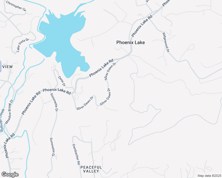 map of restaurants, bars, coffee shops, grocery stores, and more near 20557 Silver Dawn Drive in Sonora
