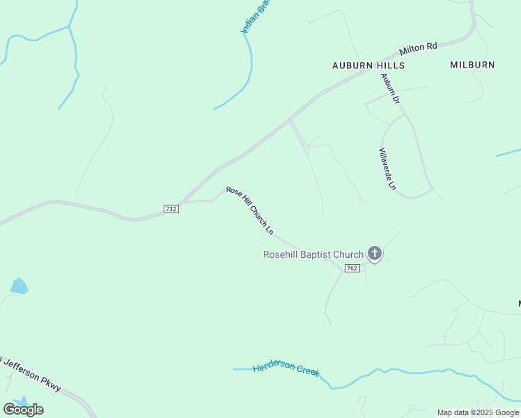 map of restaurants, bars, coffee shops, grocery stores, and more near 2260 Rose Hill Church Lane in Charlottesville