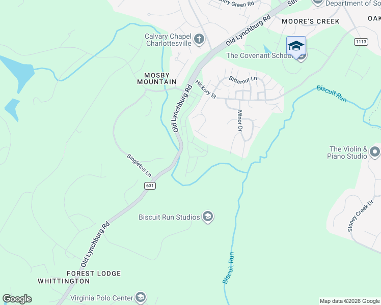 map of restaurants, bars, coffee shops, grocery stores, and more near 1748 Mattox Court in Charlottesville