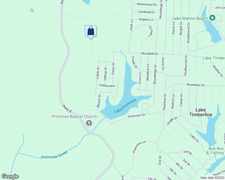 map of restaurants, bars, coffee shops, grocery stores, and more near 9409 Sunset Point Drive in Bonne Terre