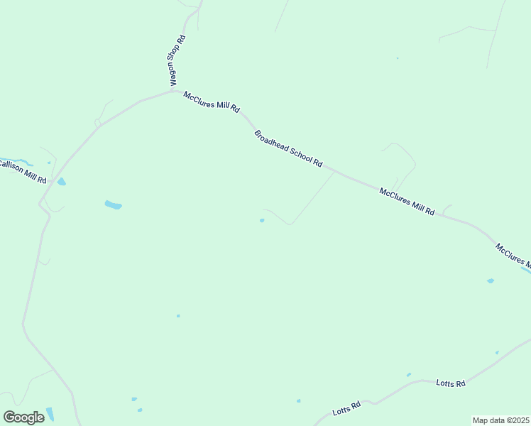 map of restaurants, bars, coffee shops, grocery stores, and more near 1530 Broadhead School Road in Middlebrook