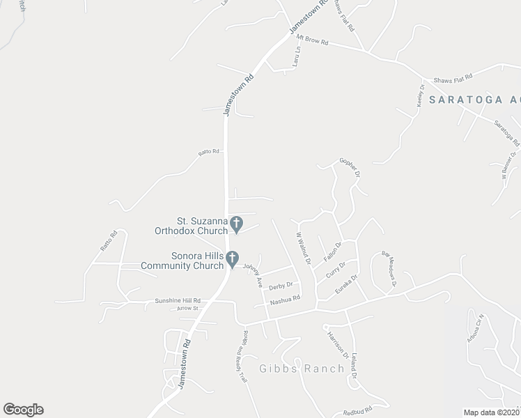 map of restaurants, bars, coffee shops, grocery stores, and more near 10888 Countryside Court in Sonora