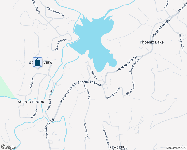 map of restaurants, bars, coffee shops, grocery stores, and more near 14648 Deon Drive in Sonora