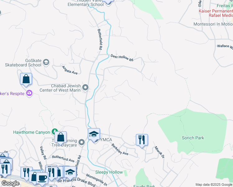 103 Holstein Road, San Anselmo CA Walk Score