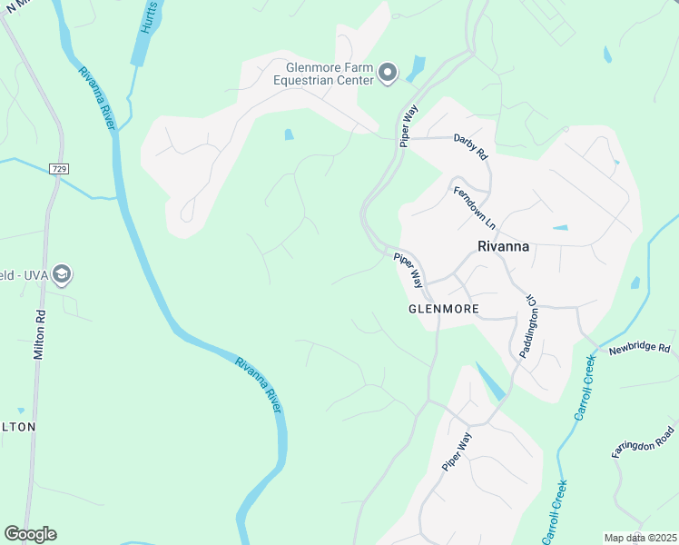 map of restaurants, bars, coffee shops, grocery stores, and more near 3198 Wallingford Lane in Keswick