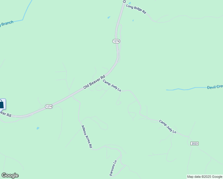 map of restaurants, bars, coffee shops, grocery stores, and more near Camp Judy Lane in Wellington