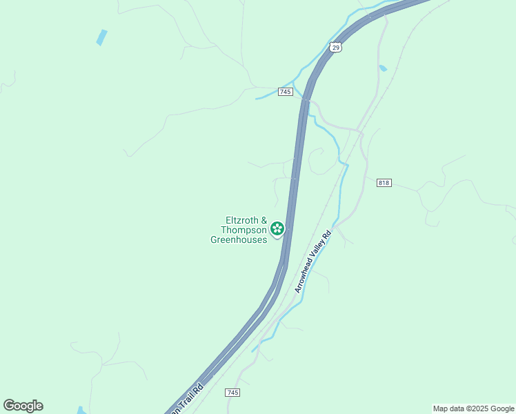 map of restaurants, bars, coffee shops, grocery stores, and more near 2402 Clements Hollow Lane in Charlottesville