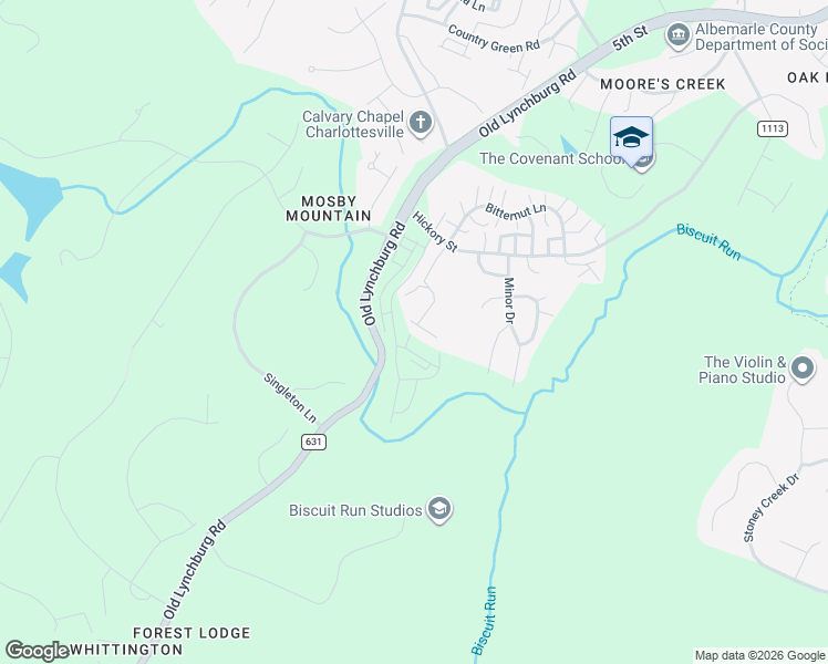 map of restaurants, bars, coffee shops, grocery stores, and more near 2037 Pliny Road in Charlottesville