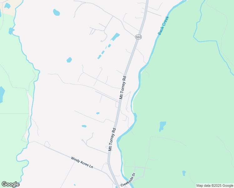 map of restaurants, bars, coffee shops, grocery stores, and more near 1449 Mount Torrey Road in Lyndhurst