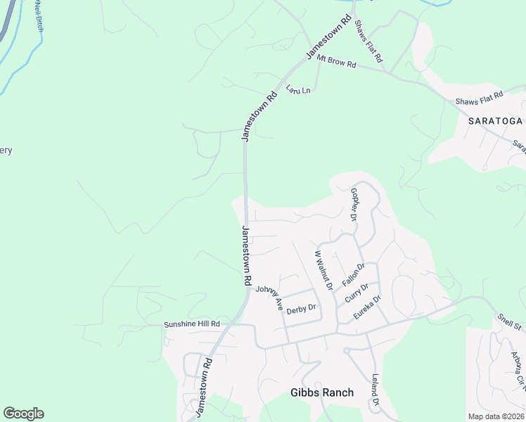 map of restaurants, bars, coffee shops, grocery stores, and more near 10870 Martin Terrace Court in Sonora