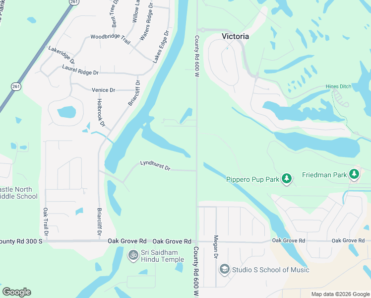 map of restaurants, bars, coffee shops, grocery stores, and more near 6022 Lyndhurst Dr in Newburgh
