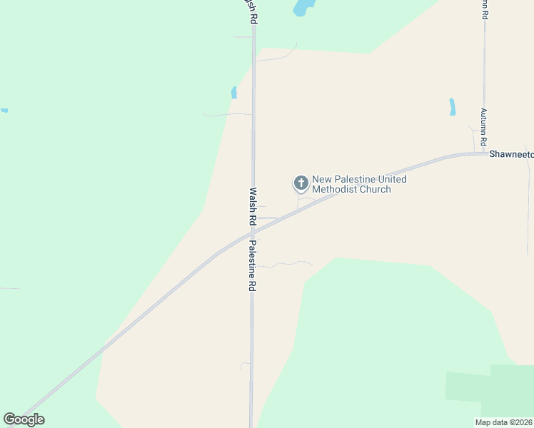 map of restaurants, bars, coffee shops, grocery stores, and more near 5212 Walsh Road in Walsh