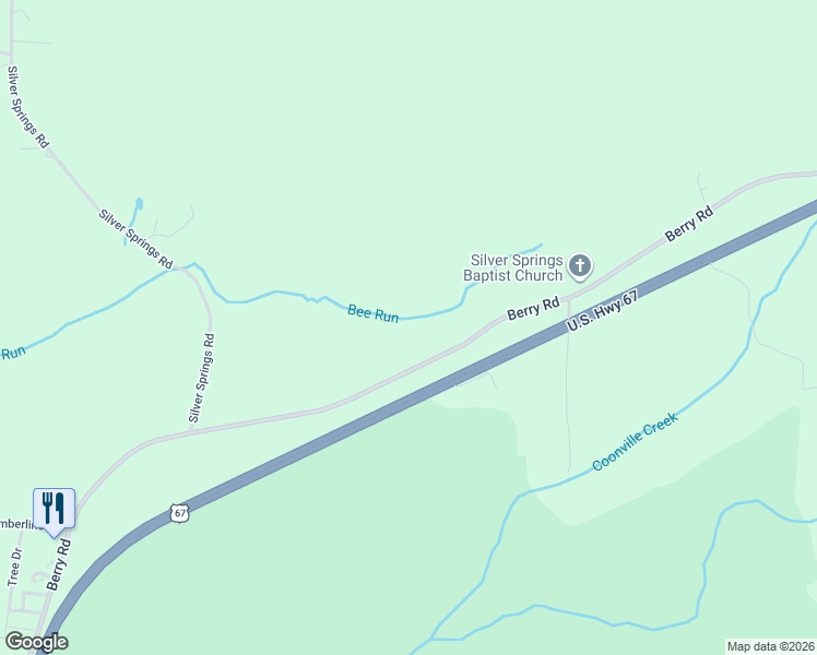 map of restaurants, bars, coffee shops, grocery stores, and more near 9539 Berry Road in Bonne Terre