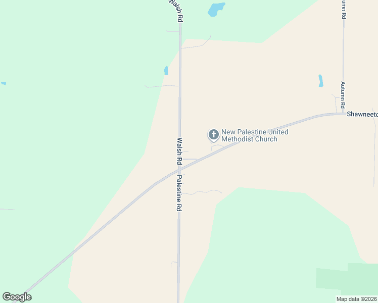 map of restaurants, bars, coffee shops, grocery stores, and more near 5212 Walsh Road in Walsh