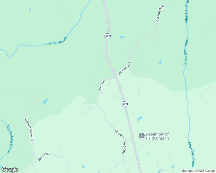 map of restaurants, bars, coffee shops, grocery stores, and more near 558 Cr-1401 in West Liberty